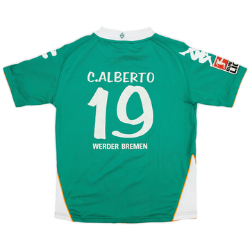 2007-08 Werder Bremen Home Shirt C.Alberto #19 - 6/10 - (XL.Boys)