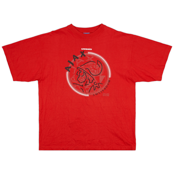 1997-98 Ajax Umbro Cotton Tee - 8/10 - (XL)