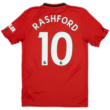 2019-20 Manchester United Home Shirt Rashford #10 - 10/10 - (S)