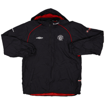 2000-01 Manchester United Umbro Hooded Rain Jacket - 6/10 - (M)