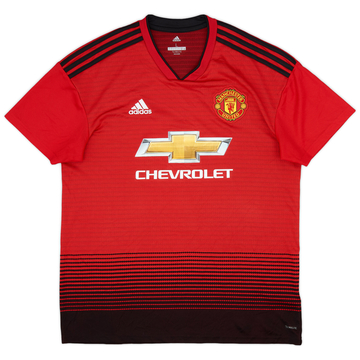 2018-19 Manchester United Home Shirt - 8/10 - (L)