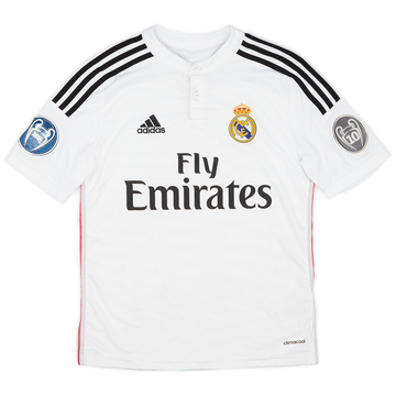 2014-15 Real Madrid Home Shirt - 6/10 - (L.Boys)