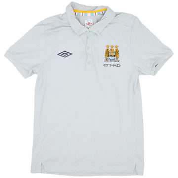 2012-13 Manchester City Umbro Polo Shirt - 7/10 - (M)
