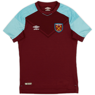 2017-18 West Ham Home Shirt - 9/10 - (L.Boys)