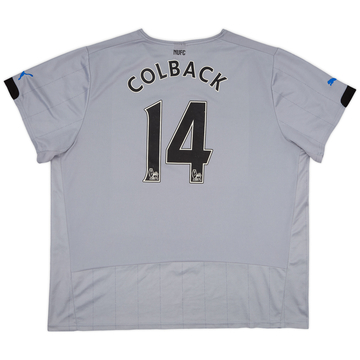 2014-15 Newcastle Away Shirt Colback #14 - 6/10 - (3XL)