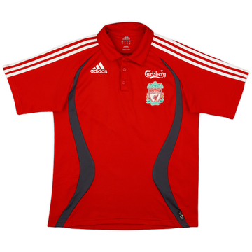 2006-07 Liverpool adidas Polo Shirt - 9/10 - (S)
