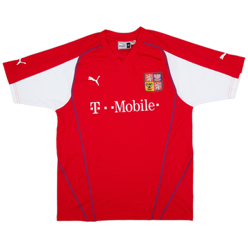 2004-05 Czech Republic Basic Home Shirt - 8/10 - (XL)