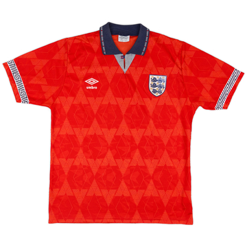1990-93 England Away Shirt - 9/10 - (M)