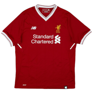 2017-18 Liverpool 125 Years Home Shirt - 5/10 - (XL.Boys)