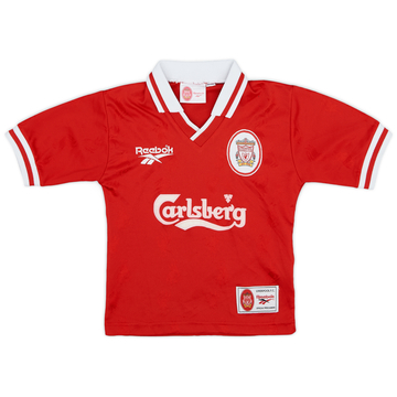 1996-98 Liverpool Home Shirt - 7/10 - (S.Boys)
