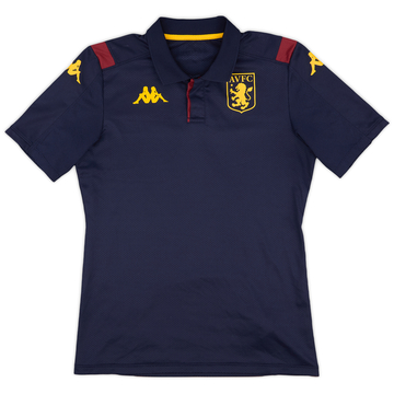 2019-20 Aston Villa Kappa Polo Shirt - 8/10 - (M)