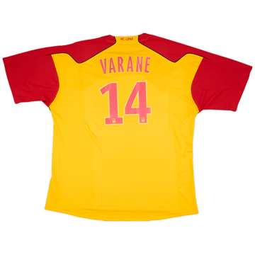 2010-11 Lens Home Shirt Varane #14 - 9/10 - (3XL)
