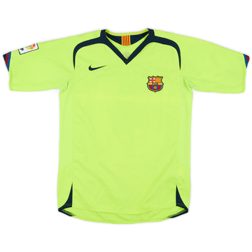 2005-06 Barcelona Away Shirt - 9/10 - (XL.Boys)