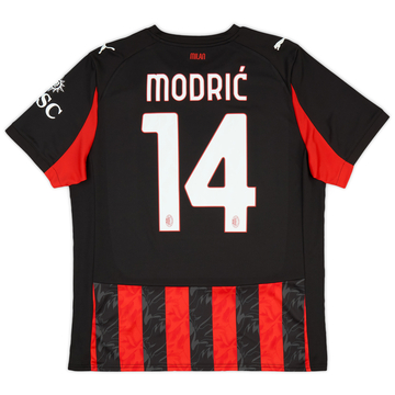 2025-26 AC Milan Home Shirt Modric #14