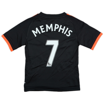 2015-16 Manchester United Third Shirt Memphis #7 - 7/10 - (7-8 Years)