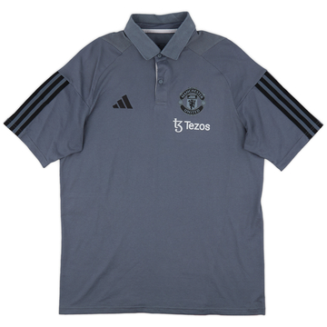 2023-24 Manchester United adidas Polo Shirt - 10/10 - (M)