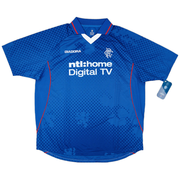 2002-03 Rangers Home Shirt (XL)