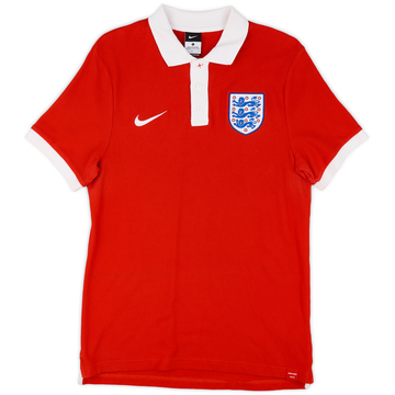 2016-17 England NIke Polo Shirt - 9/10 - (L)
