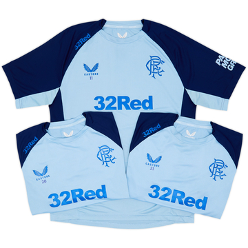 2024-25 Rangers Castore Player Issue Training Shirts # -6/10