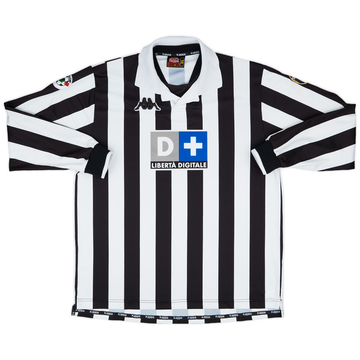 1998-99 Juventus Match Issue Home L/S Shirt #5