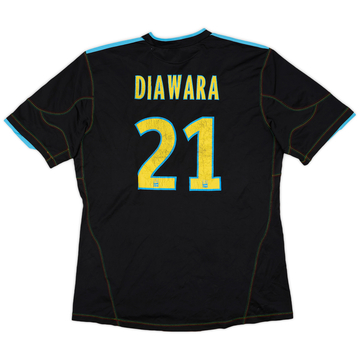 2010-11 Olympique Marseille Third Shirt Diawara #21 - 6/10 - (L)