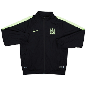2015-16 Manchester City Nike Track Jacket - 9/10 - (S.Boys)