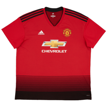 2018-19 Manchester United Home Shirt - 9/10 - (XXL)