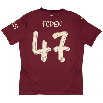 2024-25 Manchester City Third Shirt Foden #47