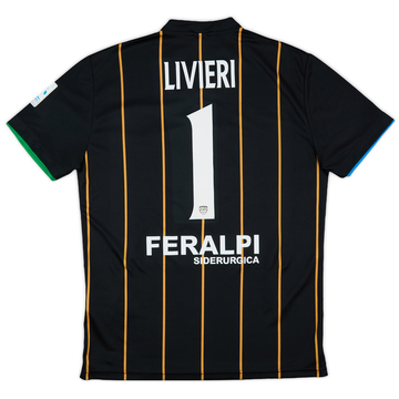 2017-18 Feralpisalo Match Issue Away/GK Shirt Livieri #1