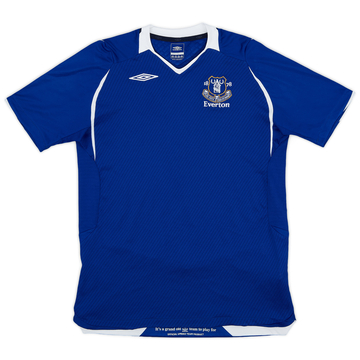 2008-09 Everton Home Shirt - 8/10 - (XL.Boys)