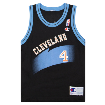 1997-99 Cleveland Cavaliers Kemp #4 Champion Jersey (Away) Y