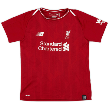 2018-19 Liverpool Home Shirt - 6/10 - (S.Boys)