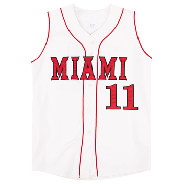 1990s Miami Redhawks #11 Russell Athletic Sleeveless Baseball Jersey (Home) M