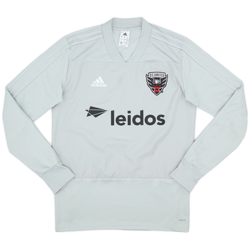 2017 DC United adidas Training L/S Shirt - 9/10 - (M)