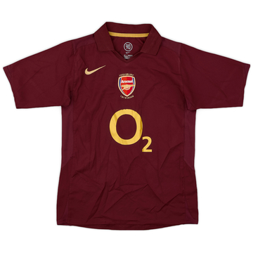 2005-06 Arsenal Home Shirt - 6/10 - (M.Boys)