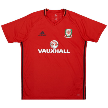 2016-17 Wales adidas Training Shirt - 5/10