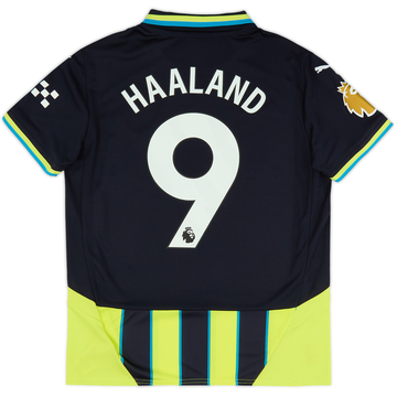 2024-25 Manchester City Away Shirt Haaland #9 (XL.Kids)
