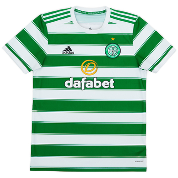 2021-22 Celtic Home Shirt - 8/10 - (M)