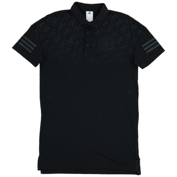 2017-18 Manchester United adidas Polo Shirt - 8/10 - (S)