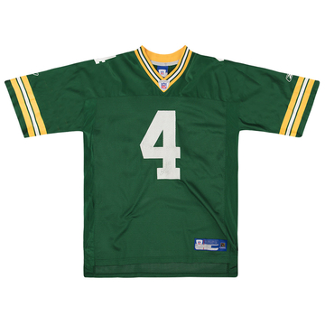 2005-06 Green Bay Packers Favre #4 Reebok On Field Jersey (Home) XL