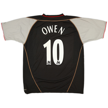 2002-04 Liverpool Away Shirt Owen #10 - 5/10 - (XL)