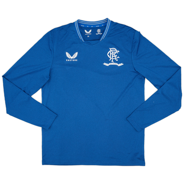 2022-23 Rangers Castore Training L/S Shirt - 9/10 - (M)