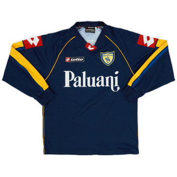 2003-04 Chievo Verona Lotto Training L/S Shirt - 7/10 - (S)