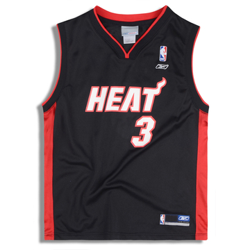 2003-06 Miami Heat Wade #3 Reebok Jersey (Away) Y
