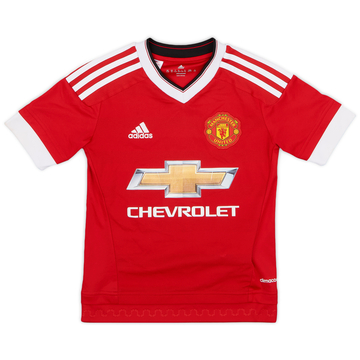 2015-16 Manchester United Home Shirt - 6/10 - (S.Boys)
