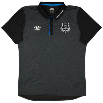 2018-19 Everton Umbro Polo Shirt - 9/10 - (XL)