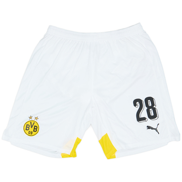 2015-16 Borussia Dortmund Player Issue Third Shorts #28 - 9/10 - (XL)