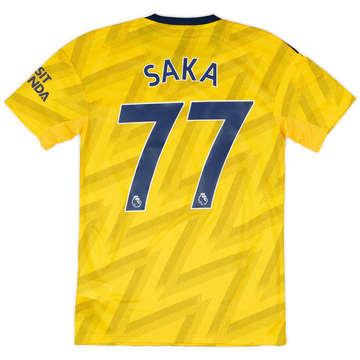 2019-20 Arsenal Away Shirt Saka #77 - 10/10 - (XS)