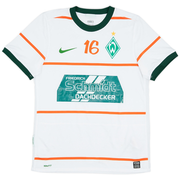 2009-10 Werder Bremen Youth Away Shirt #16 - 7/10 - (S)
