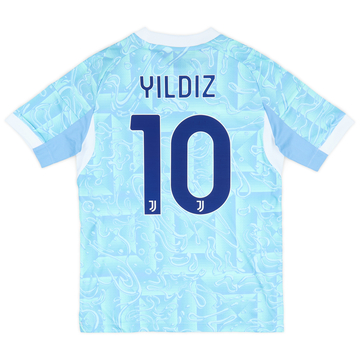 2025-26 Juventus Away Shirt Yildiz #10 (KIDS)
